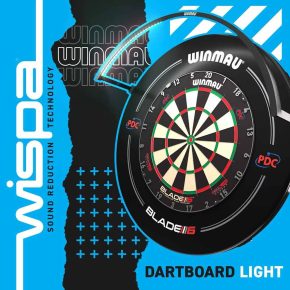 Misaladejuegos luminación DianaSurround Iluminacion Dartboard Light Wispa Winmau Darts  4101 - Imagen 3