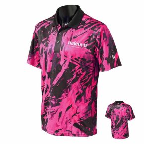 Misaladejuegos Polo Unicorn Darts Pro-Tech Camo Pink XXL 808PKXXL