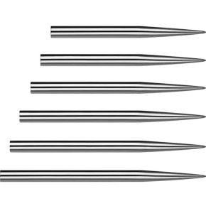 Misaladejuegos Puntas  Conversor Point One 80 Darts Aztech A Silver 32mm  2351 - Imagen 2