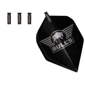 Misaladejuegos Protector Plumas Aluminio Bulls Negro 3 Unidades 56701 - Imagen 3