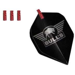 Misaladejuegos Protector Plumas Aluminio Bulls Rojo 3 Unidades 56704 - Imagen 3