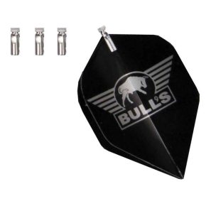 Misaladejuegos Protector Plumas Aluminio Bulls Plata 3 Unidades 56601 - Imagen 3