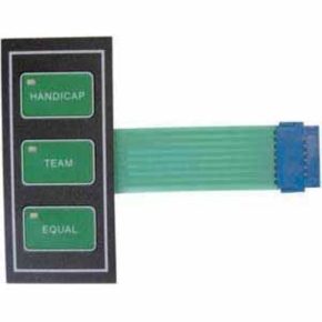 Misaladejuegos Teclado numerico diana Presas 3 pulsador Leds