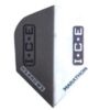 Misaladejuegos Plumas Harrows Marathon Standard I.C.E Negra/Gris 1510