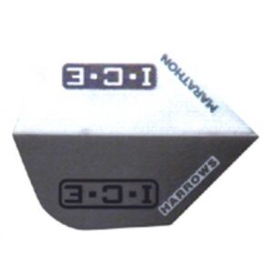 Misaladejuegos Plumas Harrows Marathon Standard I.C.E Negra/Gris 1510 - Imagen 3