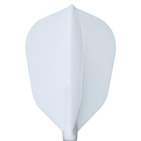 Misaladejuegos Plumas Fit Flight 6 unid. Super Shape Blanca