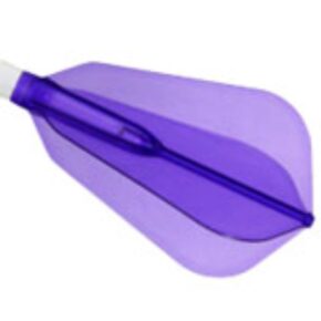 Misaladejuegos Plumas Fit Flight Air Fantail Morada F-Shape - Imagen 2