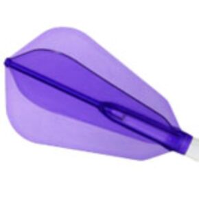 Misaladejuegos Plumas Fit Flight Air Fantail Morada F-Shape - Imagen 3