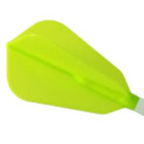 Misaladejuegos Plumas Fit Flight Air Fantail Verde Claro F-Shape - Imagen 3