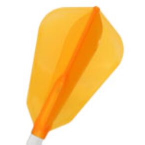 Misaladejuegos Plumas Fit Flight Air Fantail Naranja F-Shape