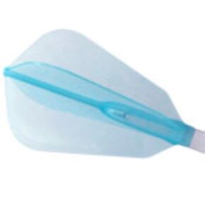 Misaladejuegos Plumas Fit Flight Air Fantail Azul Claro F-Shape - Imagen 3