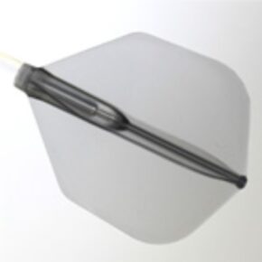 Misaladejuegos Plumas Fit Flight Air Shape Negra Transparente - Imagen 2