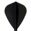 Misaladejuegos Plumas Fit Flight 6 unid. Kite Negra Dark