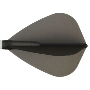 Misaladejuegos Plumas Fit Flight 6 unid. Kite Negra Transparente - Imagen 2