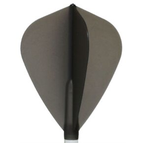 Misaladejuegos Plumas Fit Flight 6 unid. Kite Negra Transparente