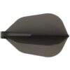 Misaladejuegos Plumas Fit Flight 6 unid. Super Shape Negra Transparente - Imagen 2