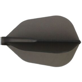 Misaladejuegos Plumas Fit Flight 6 unid. Super Shape Negra Transparente - Imagen 2