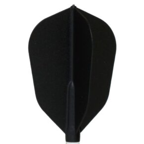 Misaladejuegos Plumas Fit Flight 6 unid. Super Shape Negra