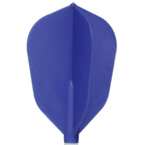 Misaladejuegos Plumas Fit Flight 6 unid. Super Shape Azul Oscuro