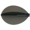Misaladejuegos Plumas Fit Flight 6 unid. Oval Negra Transparente - Imagen 3