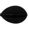 Misaladejuegos Plumas Fit Flight 6 unid. Oval Negra - Imagen 2
