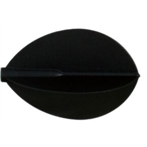 Misaladejuegos Plumas Fit Flight 6 unid. Oval Negra - Imagen 2