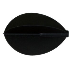 Misaladejuegos Plumas Fit Flight 6 unid. Oval Negra - Imagen 3