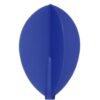 Misaladejuegos Plumas Fit Flight 6 unid. Oval Azul Oscuro