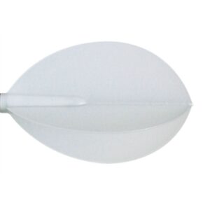 Misaladejuegos Plumas Fit Flight 6 unid. Oval Blanco Natural - Imagen 2