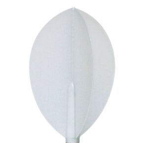 Misaladejuegos Plumas Fit Flight 6 unid. Oval Blanco Natural