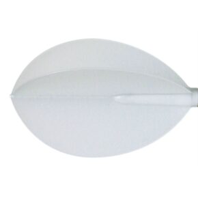 Misaladejuegos Plumas Fit Flight 6 unid. Oval Blanco Natural - Imagen 3