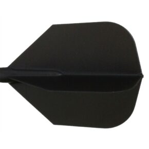 Misaladejuegos Plumas Fit Flight 6 unid. Shape Negra - Imagen 2
