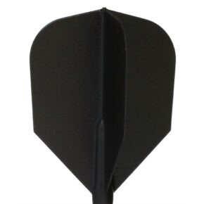 Misaladejuegos Plumas Fit Flight 6 unid. Shape Negra