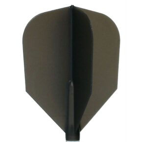 Misaladejuegos Plumas Fit Flight 6 unid. Shape Negra Transparente