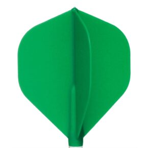 Misaladejuegos Plumas Fit Flight 6 unid. Standard Verde Oscuro