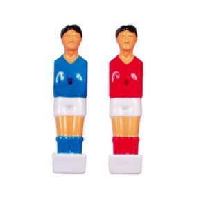 Misaladejuegos Jugador Futbolin Plastico para barra 12.5mm 6052.200 Rojo 6052.100 12858