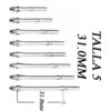Misaladejuegos Cañas Fit Shaft Gear Slim Fija Blanca Talla 5 - Imagen 3