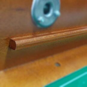 Misaladejuegos Madera Bordón base Pica-bolas del Modelo de Futbolín Duguespi - Imagen 2