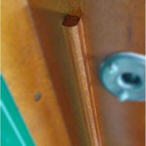 Misaladejuegos Madera Bordón base Pica-bolas del Modelo de Futbolín Duguespi - Imagen 3