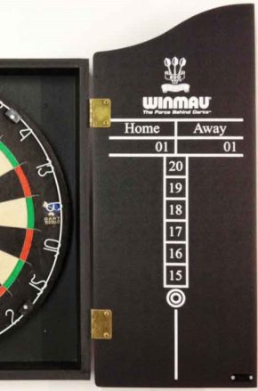 Misaladejuegos Armario Winmau Lisa en Madera Rosewood Rojo Oscuro 4060 - Imagen 3