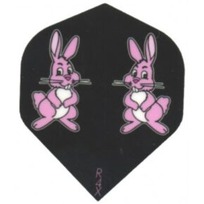Misaladejuegos Plumas R4X standard Conejo fondo negro McR4X-216