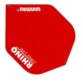 Misaladejuegos Plumas Winmau Darts Rhino Standard Extra Thick Rojo 6905.105 - Imagen 2
