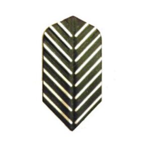 Misaladejuegos Plumas Amerithon Slim ribtex negro rallas platas  3290
