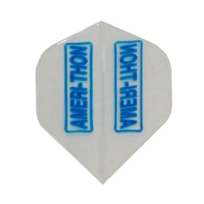 Misaladejuegos Plumas Amerithon Standard Transparente  Logo Azul 3298