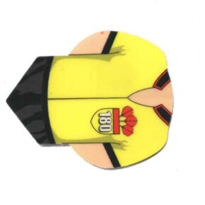 Misaladejuegos Plumas Ruthless Supreme 180 Amarilla - Imagen 2