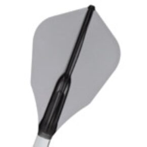 Misaladejuegos Plumas Fit Flight air 3 unid. W-Shape Negra Transparente