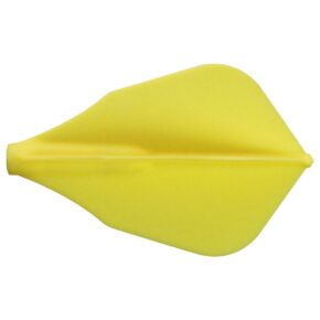 Misaladejuegos Plumas Fit Flight 6 unid. W-Shape Amarilla - Imagen 2