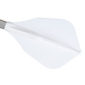 Misaladejuegos Plumas Fit Flight Air 3 unid W Shape Blanco - Imagen 2