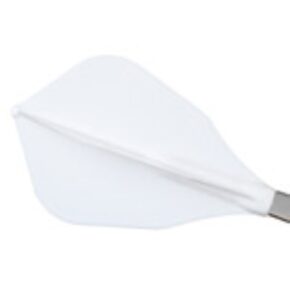 Misaladejuegos Plumas Fit Flight Air 3 unid W Shape Blanco - Imagen 3