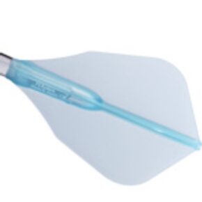 Misaladejuegos Plumas Fit Flight Air 3 unid W Shape Azul - Imagen 2